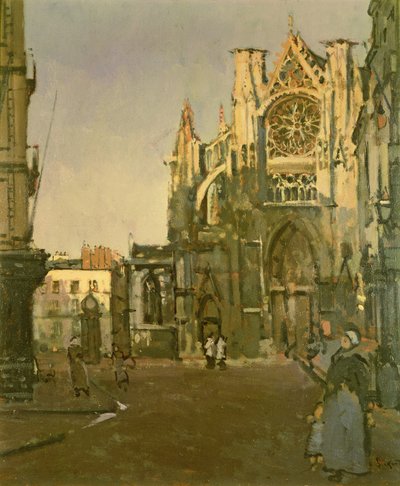 St. Jacques Church, Dieppe by Walter Richard Sickert